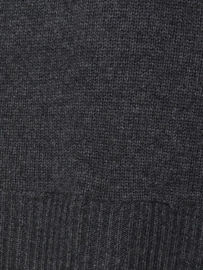 Shop Brochu Walker Dresses The Looker Layered VNeck Dress Charcoal With White Underlayer