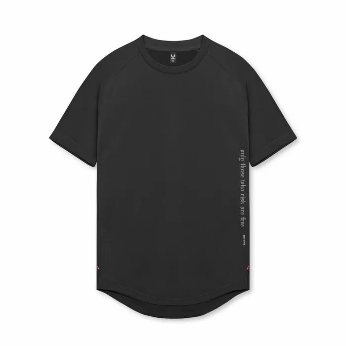 Short Sleeves Men ASRV Core Mesh Established Tee Black