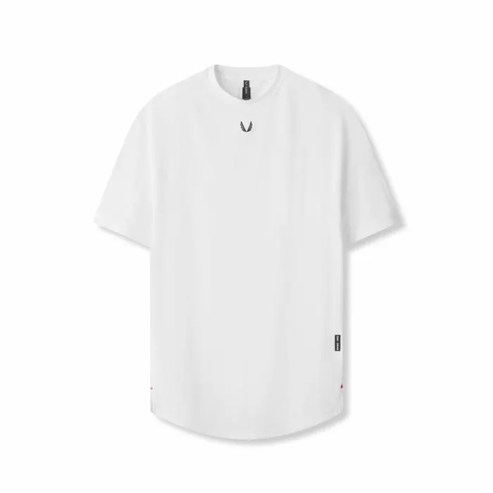 Short Sleeves Men ASRV LaserVent Established Tee White