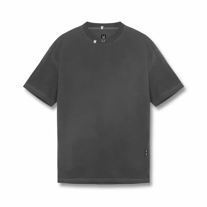 Short Sleeves Men ASRV Tech Essential Relaxed Tee Faded Grey