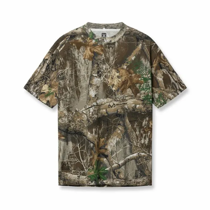 Short Sleeves Men ASRV Tech Essential Relaxed Tee Realtree Camo