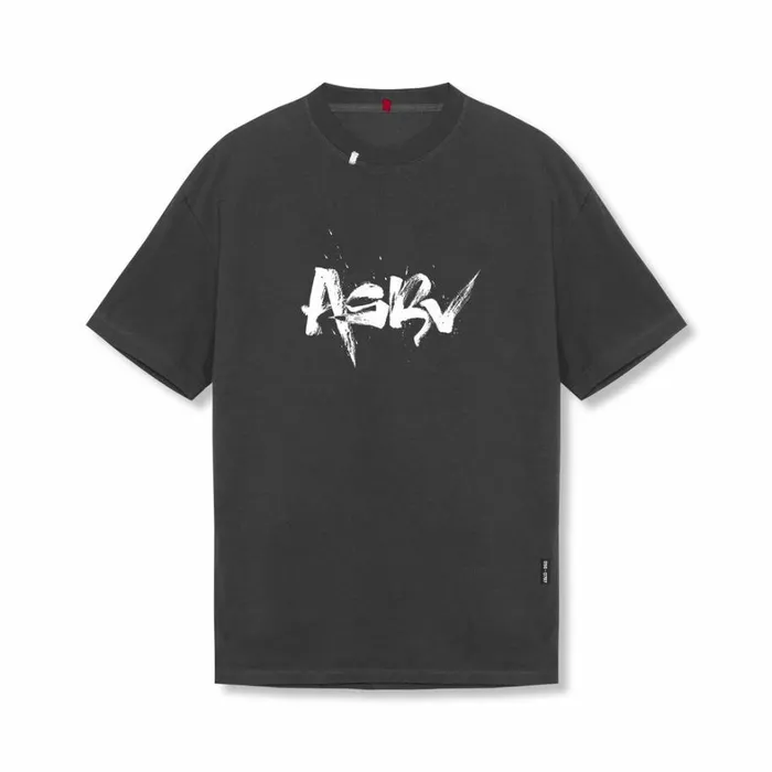 Short Sleeves Men ASRV Tech Essential Relaxed Tee Space Grey 034koi034