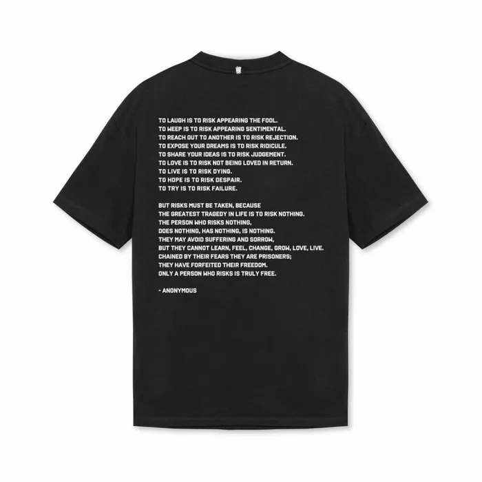 Short Sleeves Men ASRV Technical Essentials Relaxed Tee Black 034asrv 8034