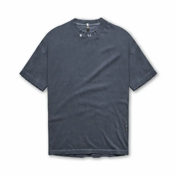 Short Sleeves Men ASRV Technical Essentials Relaxed Tee Faded Navy
