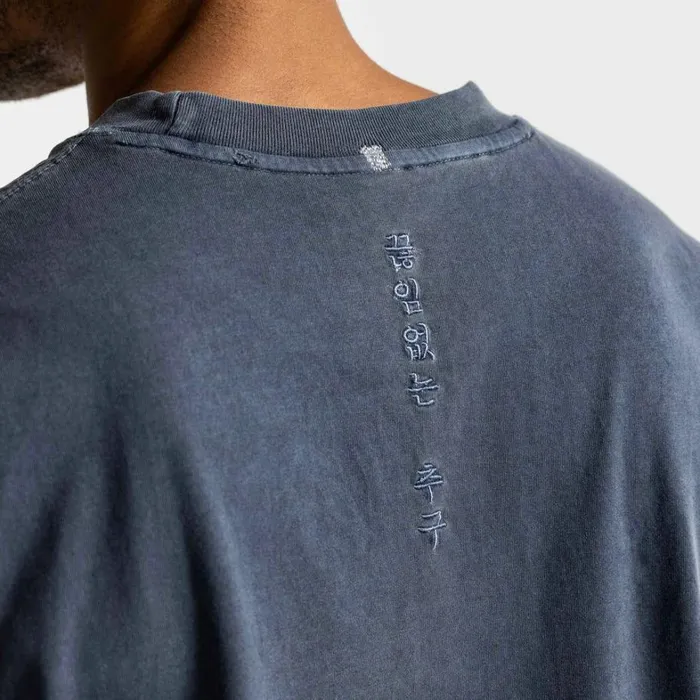 Short Sleeves Men ASRV Technical Essentials Relaxed Tee Faded Navy