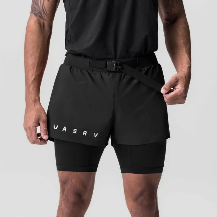 Shorts Men ASRV Ripstop 3034 Belt Pack Short Dusk Blackblack