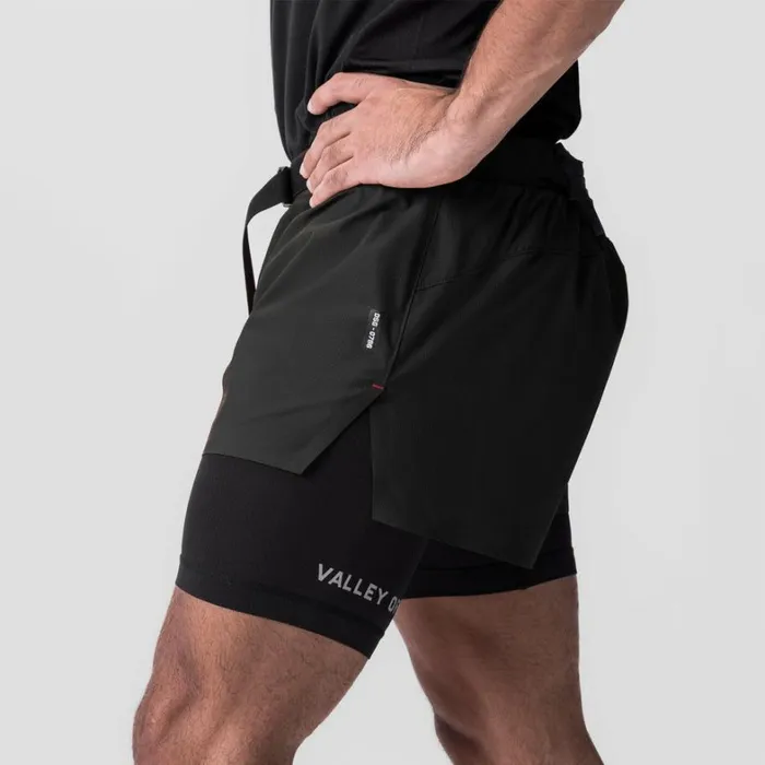 Shorts Men ASRV Ripstop 3034 Belt Pack Short Dusk Blackblack