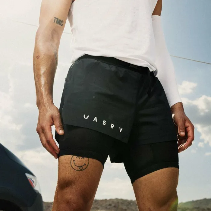 Shorts Men ASRV Ripstop 3034 Belt Pack Short Dusk Blackblack