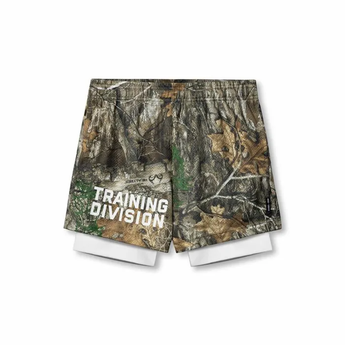Shorts Men ASRV SilverPlus Mesh 5034 Liner Short Realtree Camowhite 034training Division034