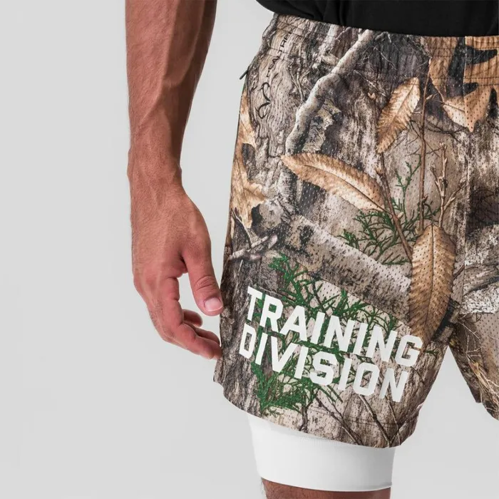 Shorts Men ASRV SilverPlus Mesh 5034 Liner Short Realtree Camowhite 034training Division034