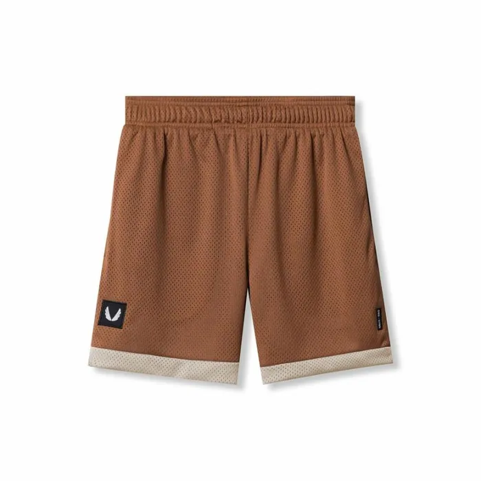 Shorts Men ASRV SilverPlus Mesh Reversible Short Rustbeige