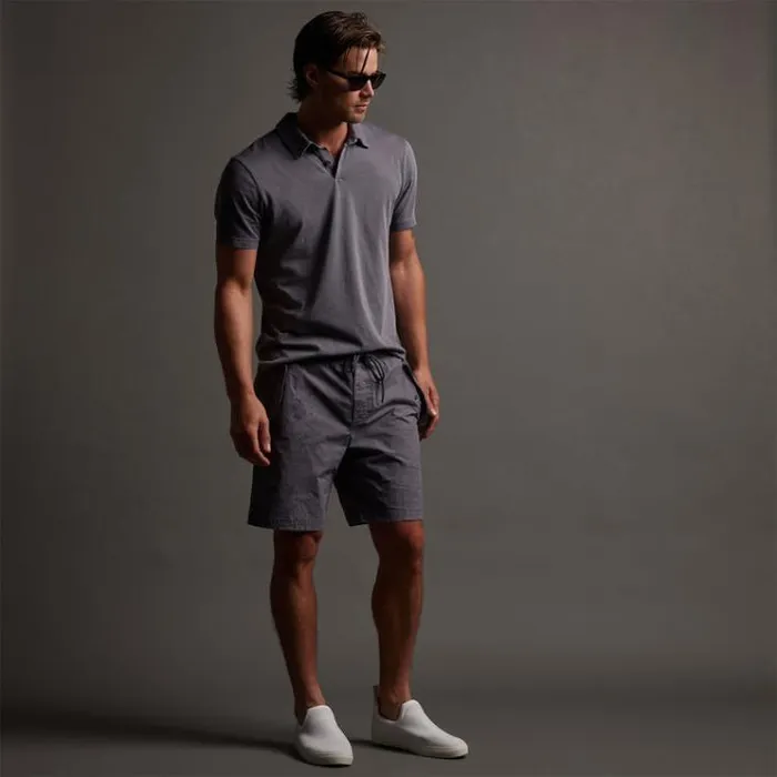 Shorts Men James Perse Parachute Flight Short Flannel Pigment