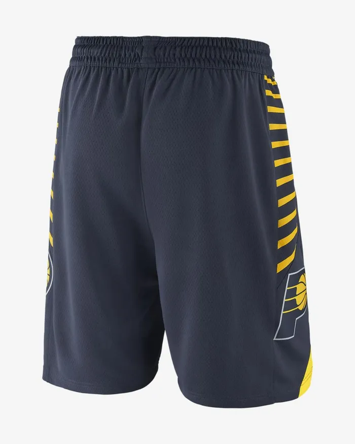 Shorts Men Nike Indiana Pacers Icon Edition College Navyamarillowhite