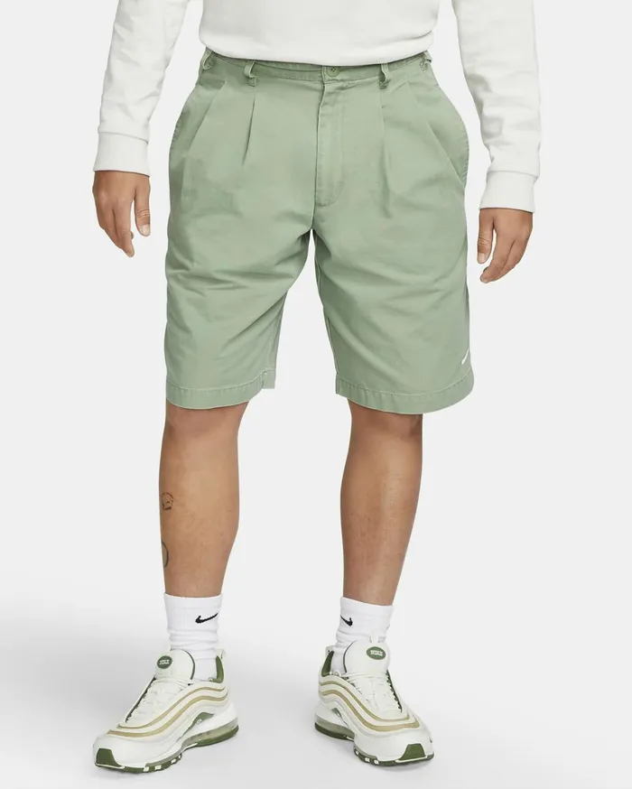 Shorts Men Nike Life Oil Greenwhite