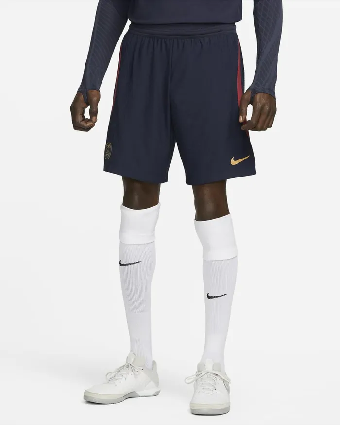 Shorts Men Nike Paris SaintGermain Strike Elite Blackened Blueteam Redgold Suede Shorts Men Nike Paris SaintGermain Strike Elite Blackened Blueteam Redgold Suede