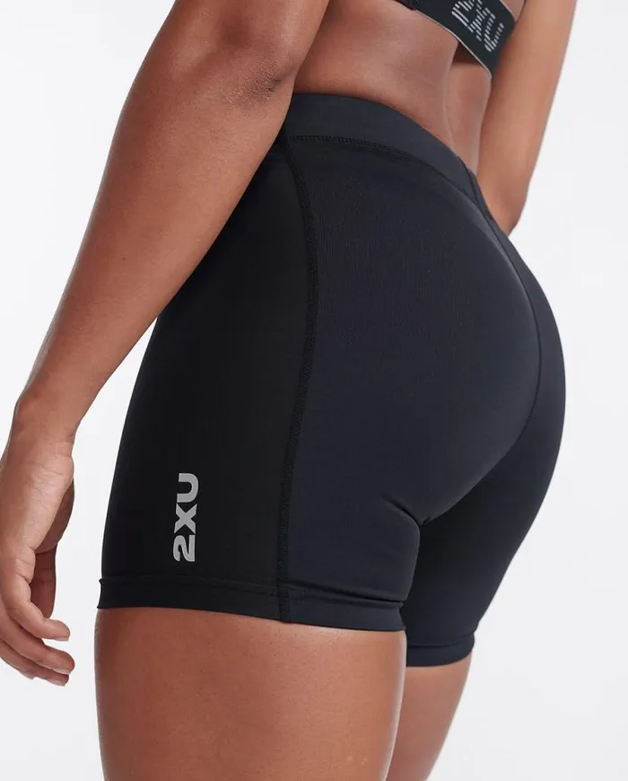 Shorts Womens 2XU Core Compression 5034 Shorts Blacksilver
