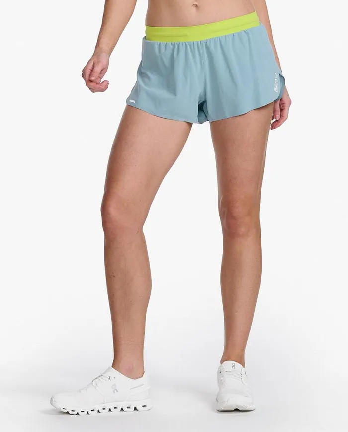 Shorts Womens 2XU Light Speed 3034 Shorts Chambrayvolt