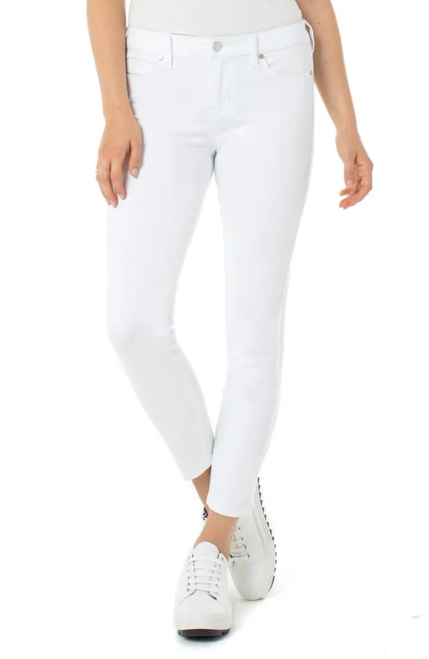 SKINNY Women Liverpool Los Angeles ABBY ANKLE SKINNY STRETCH ECO Bright White SKINNY Women Liverpool Los Angeles ABBY ANKLE SKINNY STRETCH ECO Bright White