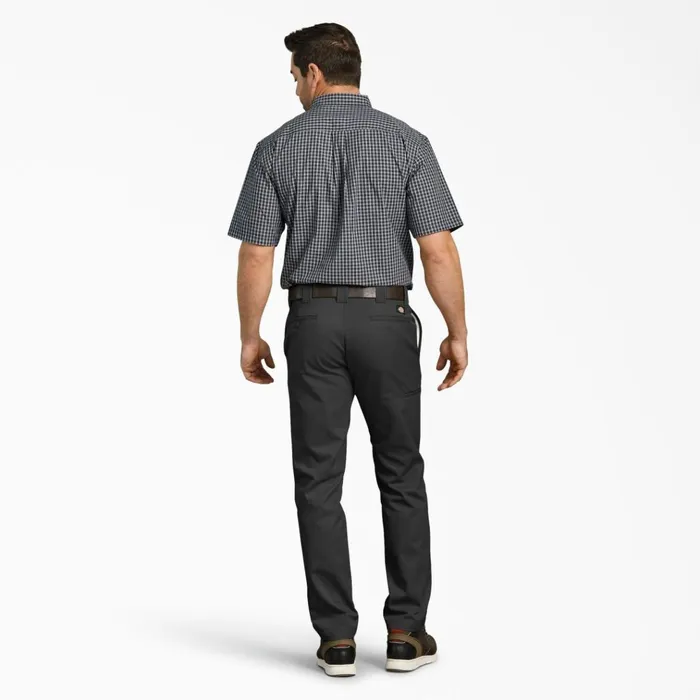 Slim Fit Tapered Leg MultiUse Pocket Work Pants Black Black bk Men Dickies Work Pants Slim Fit Tapered Leg MultiUse Pocket Work Pants Black Black bk Men Dickies Work Pants