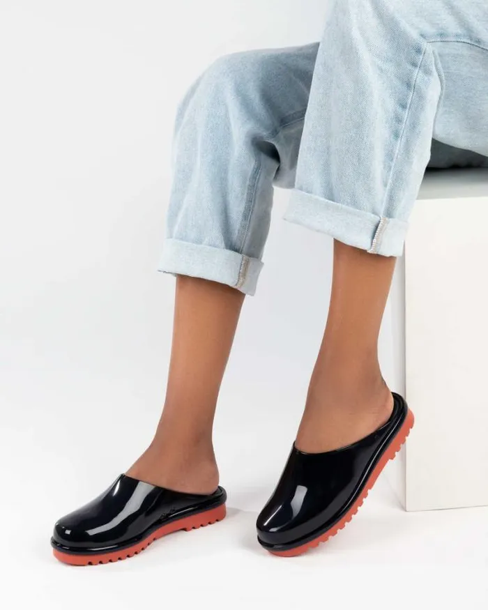 Smart Clog Black Women Melissa Mules