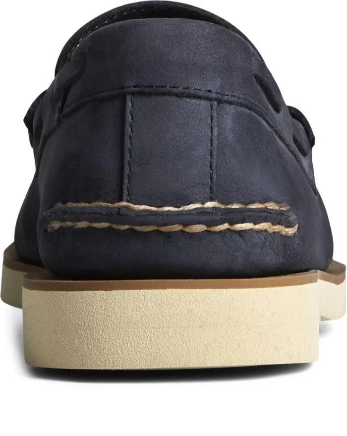 Sperry Boat Shoes Men Authentic Original Double Sole Penny Loafer Navy Sperry Boat Shoes Men Authentic Original Double Sole Penny Loafer Navy