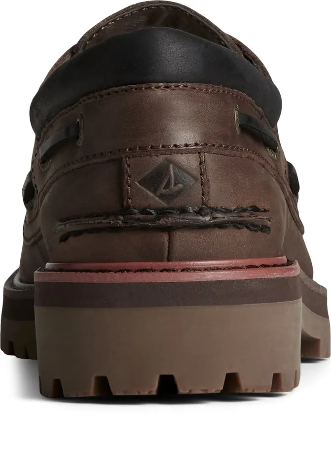 Sperry Boat Shoes Men Authentic Original Lug 3Eye Boat Shoe Brown Sperry Boat Shoes Men Authentic Original Lug 3Eye Boat Shoe Brown