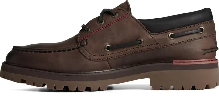 Sperry Boat Shoes Men Authentic Original Lug 3Eye Boat Shoe Brown Sperry Boat Shoes Men Authentic Original Lug 3Eye Boat Shoe Brown