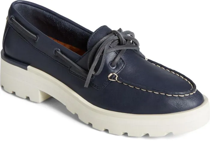 Sperry Boat Shoes Women Lug Boat Shoe Navy Sperry Boat Shoes Women Lug Boat Shoe Navy