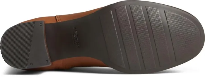 Sperry Boat Shoes Women Seaport Heel Water Resistant Leather Boot Tan Sperry Boat Shoes Women Seaport Heel Water Resistant Leather Boot Tan