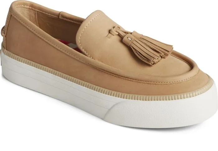 Sperry Flats and Loafers Women Sea Sailor Platform Sneaker Tan Sperry Flats and Loafers Women Sea Sailor Platform Sneaker Tan