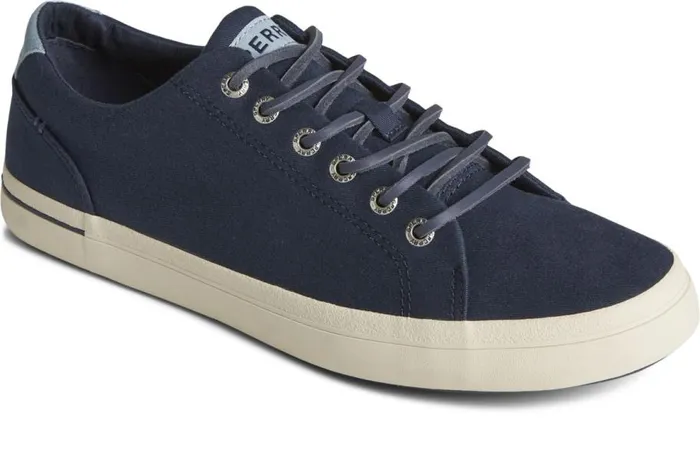 Sperry Sneakers Men SeaCycled Striper II Textile Sneaker Navy Sperry Sneakers Men SeaCycled Striper II Textile Sneaker Navy