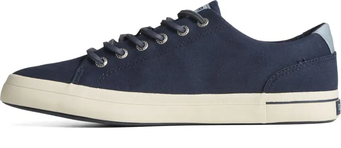 Sperry Sneakers Men SeaCycled Striper II Textile Sneaker Navy Sperry Sneakers Men SeaCycled Striper II Textile Sneaker Navy