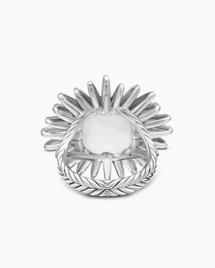 Starburst Ring In Sterling Silver With Diamonds 28mm Women David Yurman Statement Starburst Ring In Sterling Silver With Diamonds 28mm Women David Yurman Statement