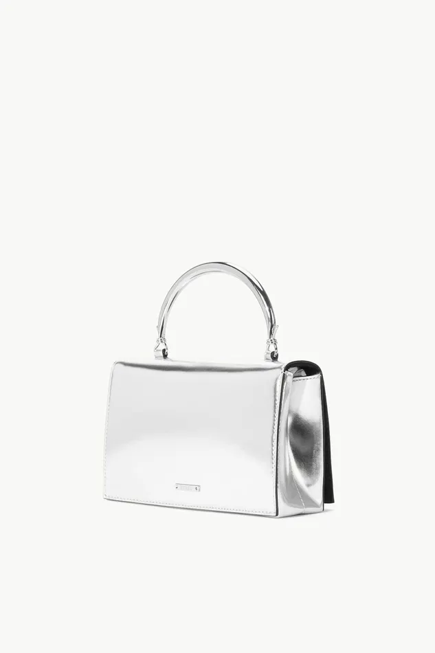 STAUD ARC EVENING BAG Chrome Women The Evening Edit STAUD ARC EVENING BAG Chrome Women The Evening Edit