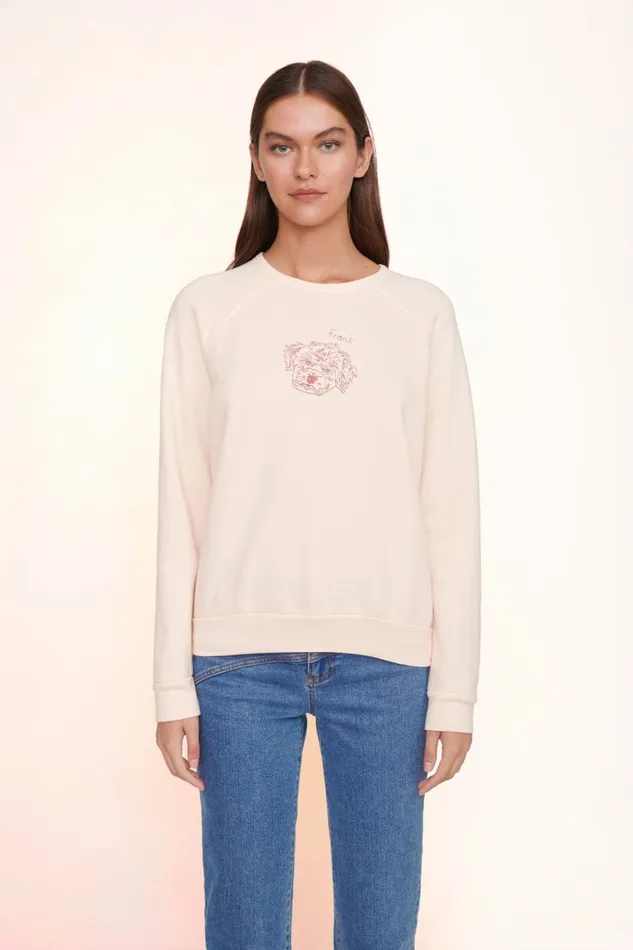 STAUD CUSTOM X CBONZ SWEATSHIRT Pink Pet Custom Clothing