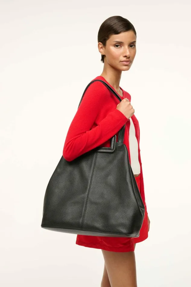 STAUD GRANDE TOTE BAG Black Women Totes STAUD GRANDE TOTE BAG Black Women Totes