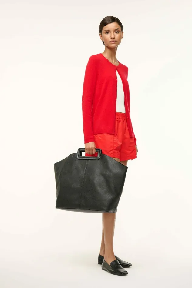 STAUD GRANDE TOTE BAG Black Women Totes STAUD GRANDE TOTE BAG Black Women Totes