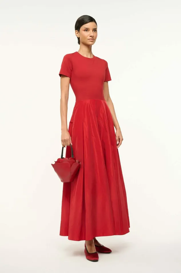 STAUD JULIET BAG Rouge Women The Evening Edit STAUD JULIET BAG Rouge Women The Evening Edit
