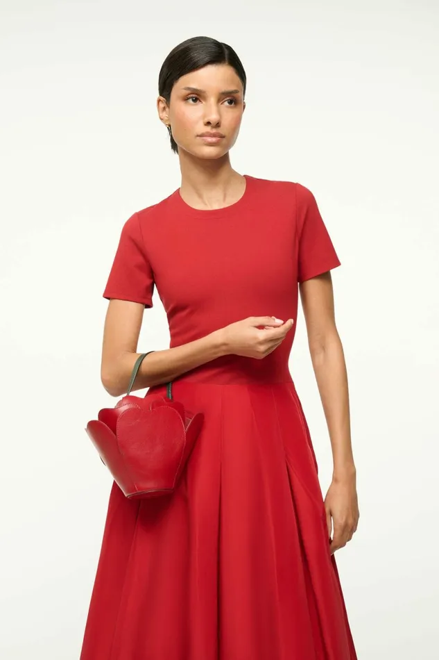 STAUD JULIET BAG Rouge Women The Evening Edit STAUD JULIET BAG Rouge Women The Evening Edit
