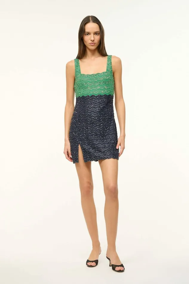 STAUD LE SABLE DRESS Coastline Women The Evening Edit