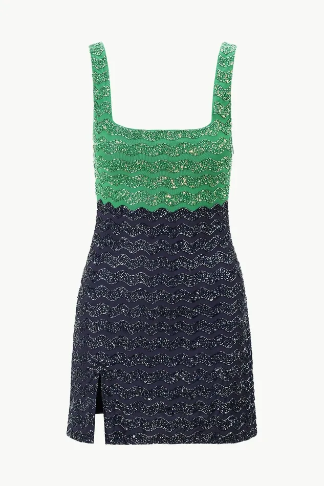 STAUD LE SABLE DRESS Coastline Women The Evening Edit STAUD LE SABLE DRESS Coastline Women The Evening Edit