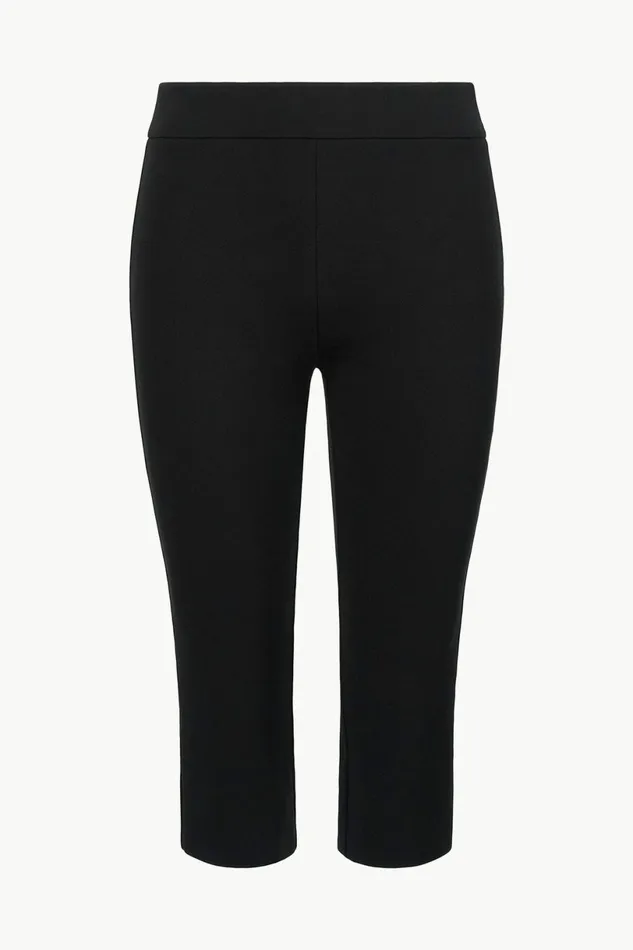 STAUD LEONE PANT Black Women Pants and Shorts STAUD LEONE PANT Black Women Pants and Shorts