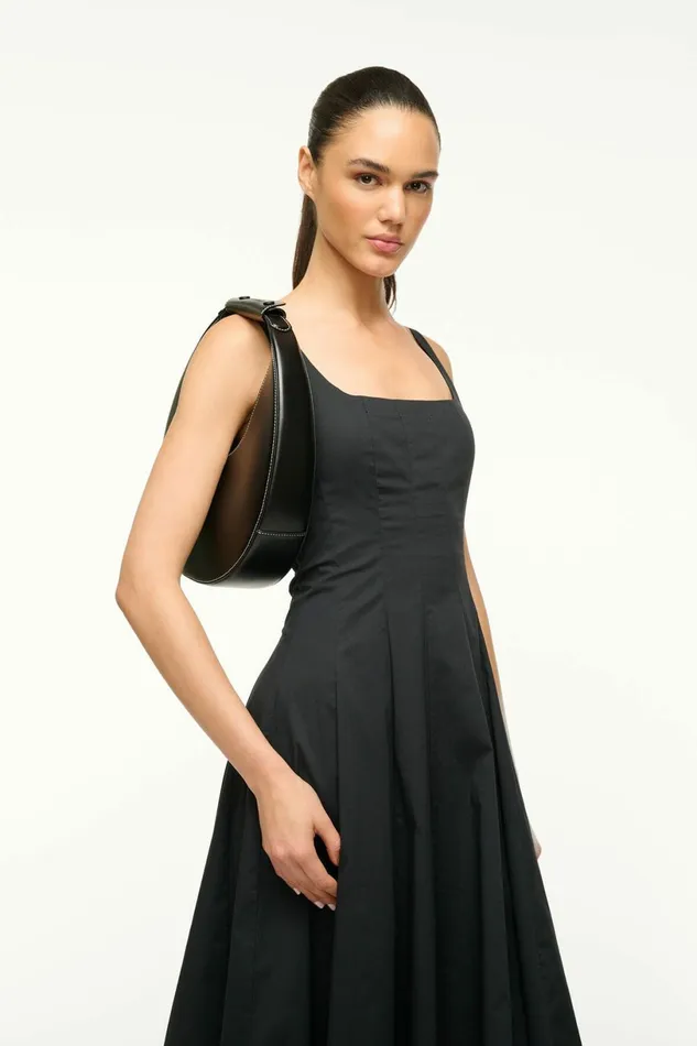 STAUD MOON BAG Black Women Shoulder STAUD MOON BAG Black Women Shoulder