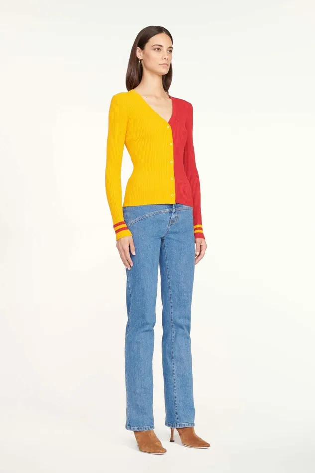 STAUD THE NFL CARGO SWEATER Kansas City Chiefs Women Tops STAUD THE NFL CARGO SWEATER Kansas City Chiefs Women Tops