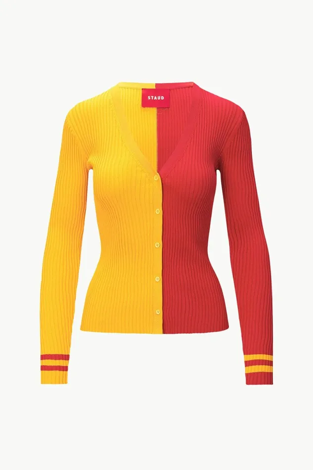 STAUD THE NFL CARGO SWEATER Kansas City Chiefs Women Tops STAUD THE NFL CARGO SWEATER Kansas City Chiefs Women Tops