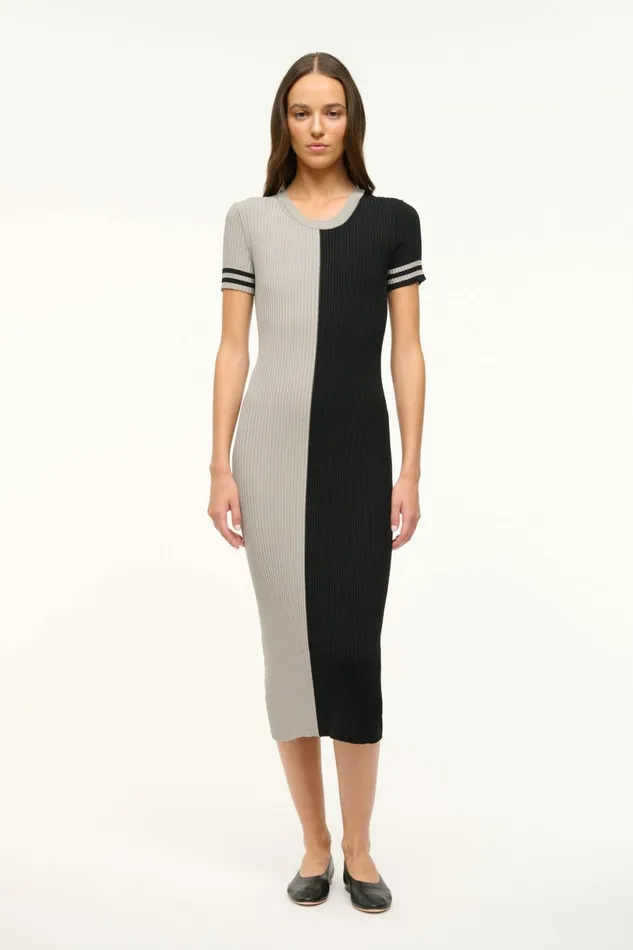 STAUD THE NFL COLLEEN DRESS Raiders Women Dresses