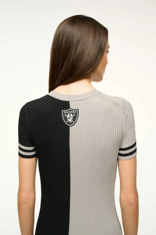 STAUD THE NFL COLLEEN DRESS Raiders Women Dresses STAUD THE NFL COLLEEN DRESS Raiders Women Dresses
