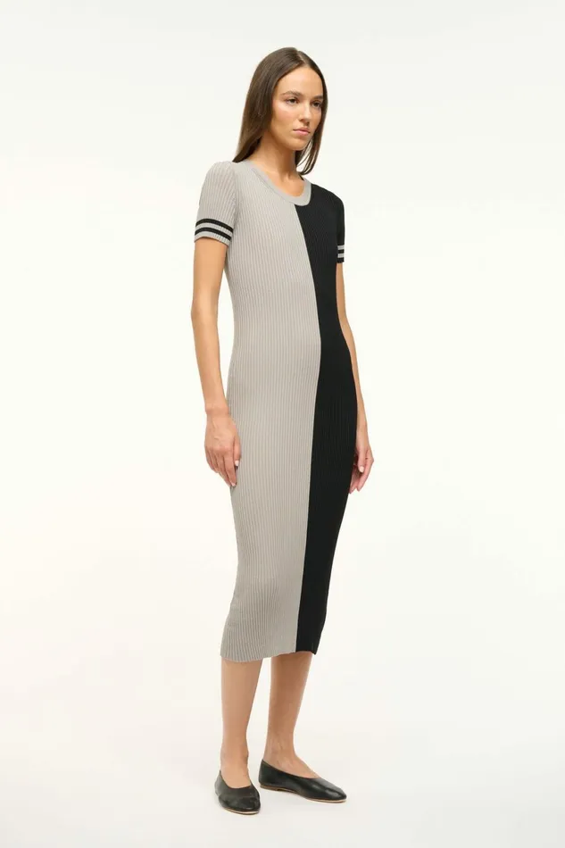 STAUD THE NFL COLLEEN DRESS Raiders Women Dresses STAUD THE NFL COLLEEN DRESS Raiders Women Dresses