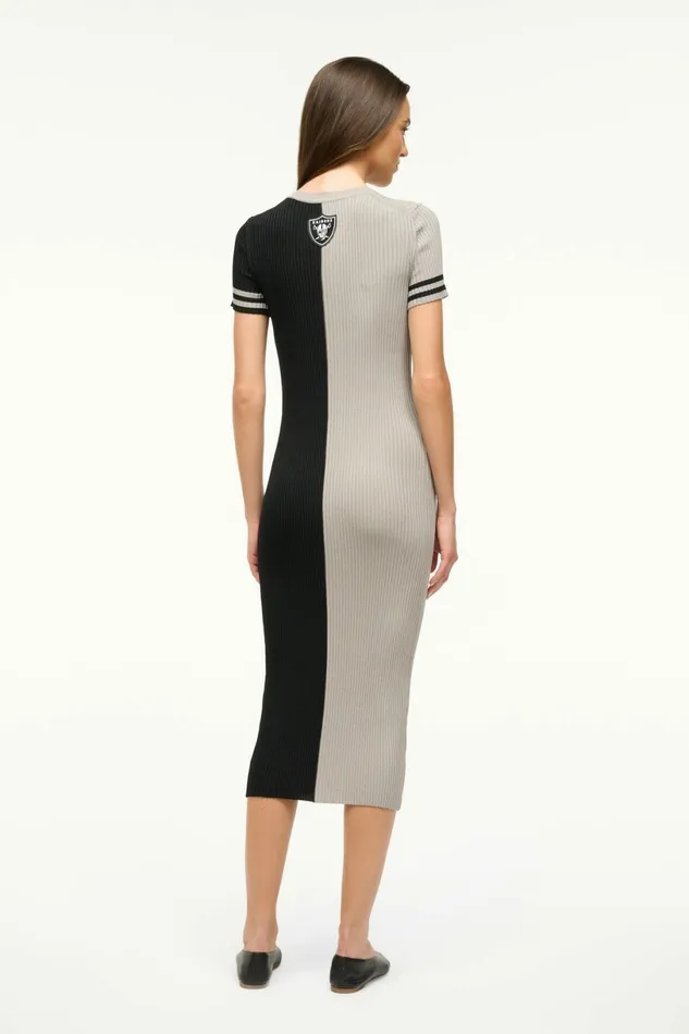 STAUD THE NFL COLLEEN DRESS Raiders Women Dresses STAUD THE NFL COLLEEN DRESS Raiders Women Dresses