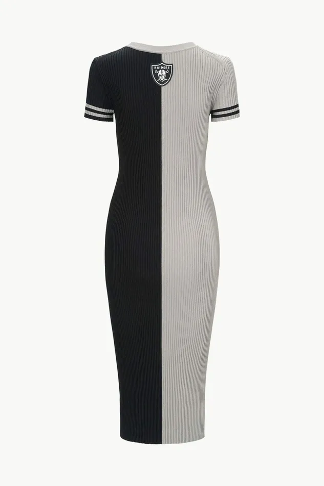 STAUD THE NFL COLLEEN DRESS Raiders Women Dresses STAUD THE NFL COLLEEN DRESS Raiders Women Dresses
